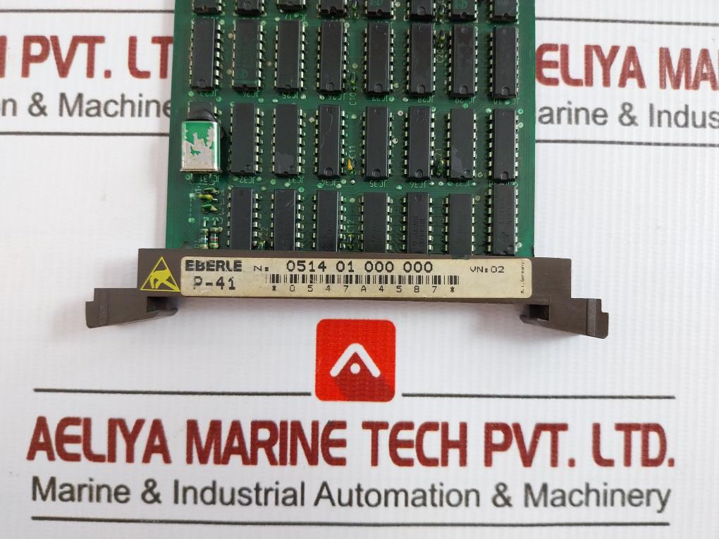 Main Processing And Logic Memory Pcb Module Eberle P-41