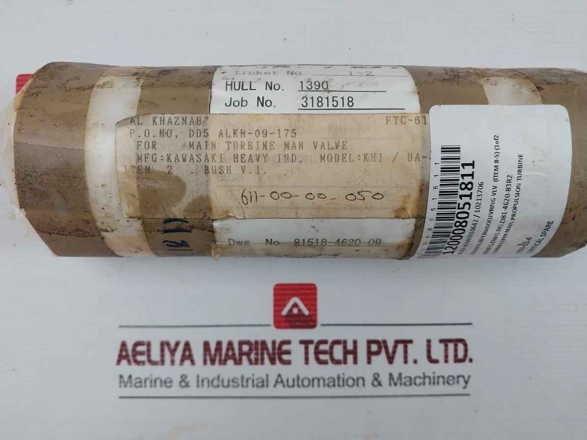 Main Turbine Manoeuvring Valve Spare Khi/Ua 0545-1P Kawasaki