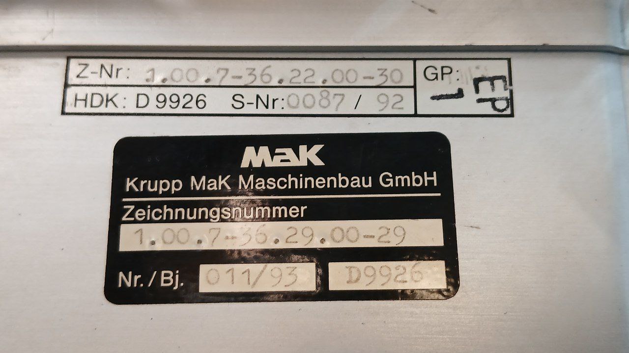 Mak 1.00.7-36.22.00-30,9.01.7-93.11.00-02,9.01.7-91.21.00-11,9.01.7-94.01.00-01