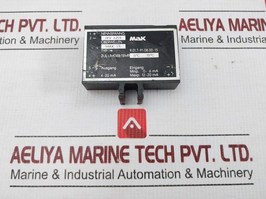 Mak Plug-in Control Relay Module 9.01.7-91.08.00-13