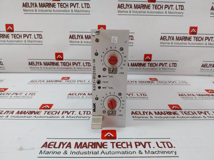 Mak 9.01.7-93.11.00-02 Motor Control Card Rack 9.01.7-91.21.00-14