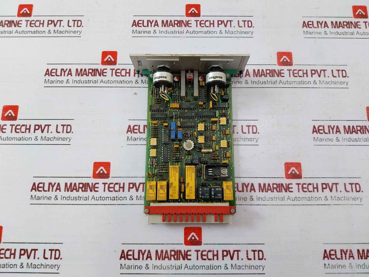Mak 9.01.7-93.11.00-02 Motor Control Card Rack 9.01.7-91.21.00-14