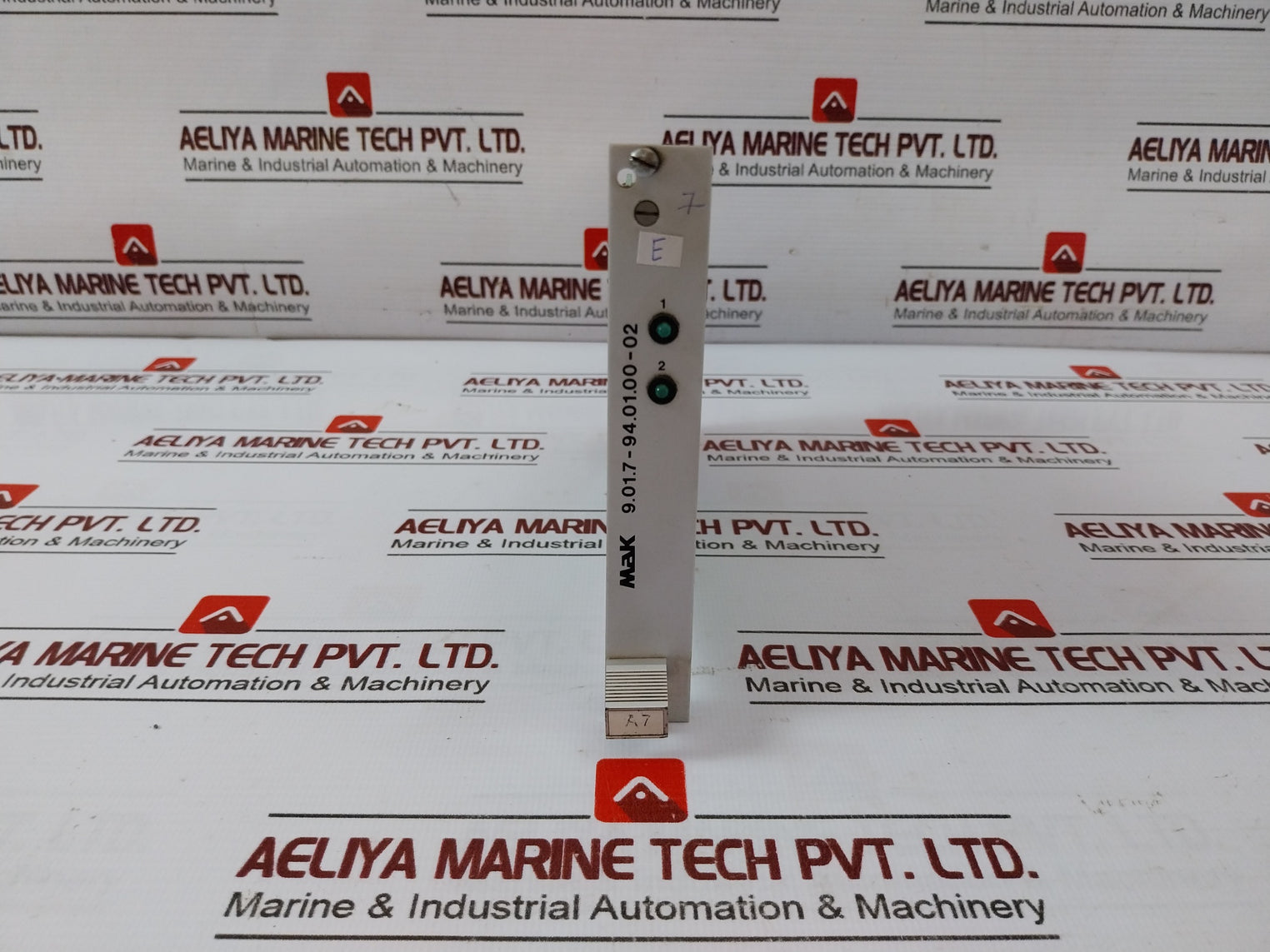 Mak 9.01.7-93.11.00-02 Motor Control Card Rack 9.01.7-91.21.00-14