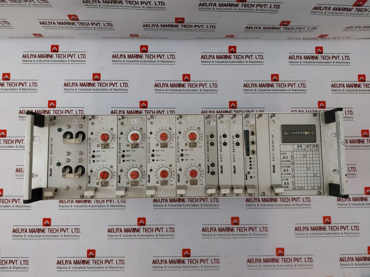 Mak 9.01.7-93.11.00-02 Motor Control Card Rack 9.01.7-91.21.00-14