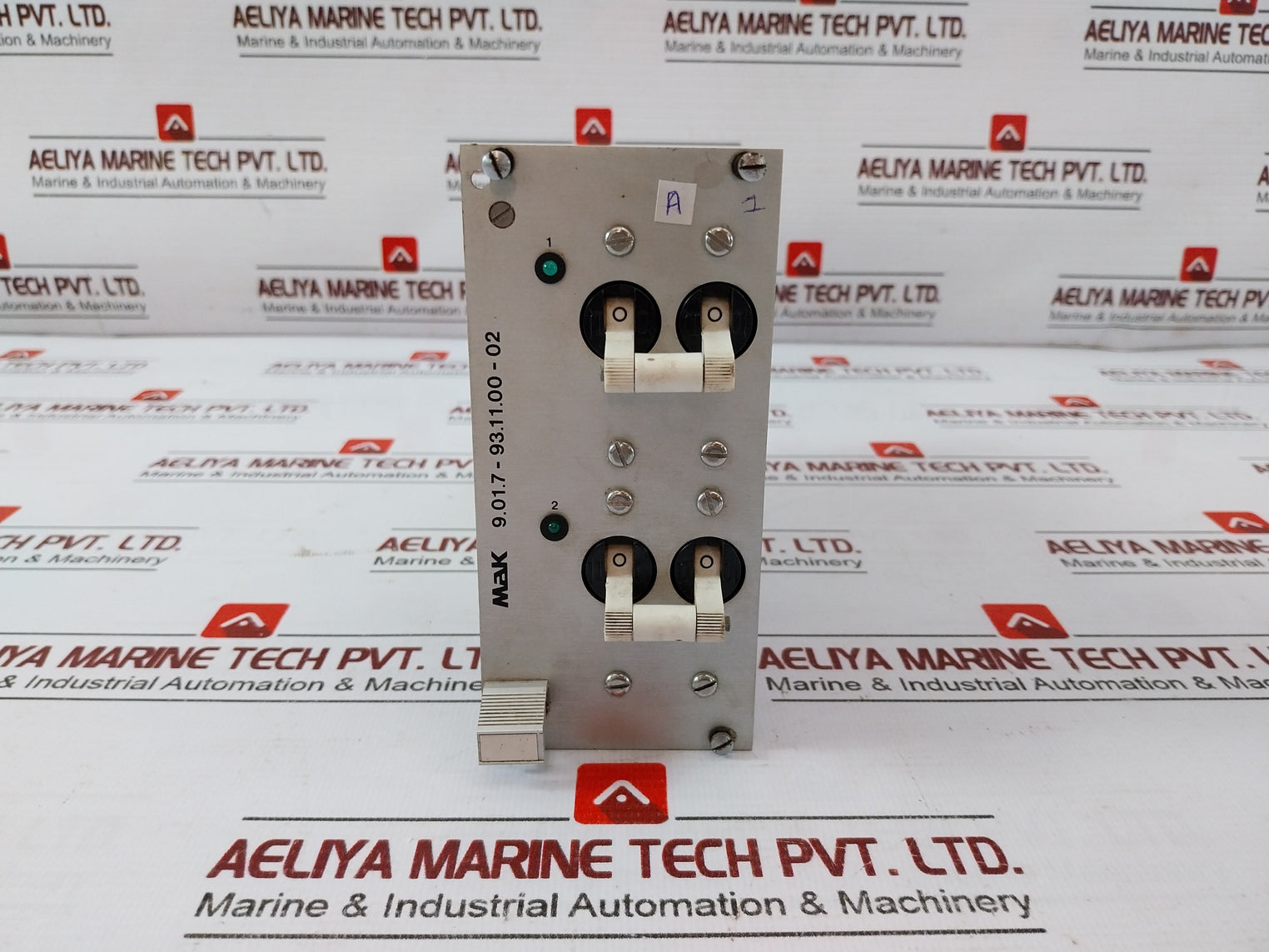 Mak 9.01.7-93.11.00-02 Motor Control Card Rack 9.01.7-91.21.00-14