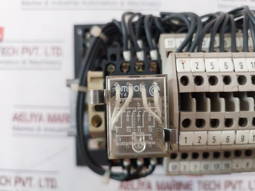 Mak Ep 3 Port Main Engine Start Stop Panel 250V Ac 10A 300V Ac 95-0331