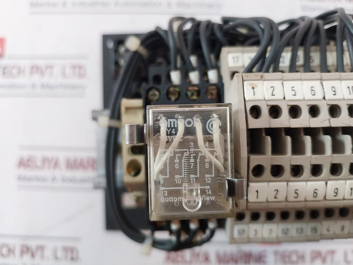 Mak Ep 3 Port Main Engine Start Stop Panel 250V Ac 10A 300V Ac 95-0331