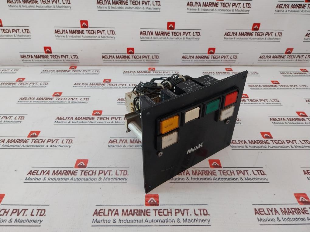 Mak Ep 3 Port Main Engine Start Stop Panel 250V Ac 10A 300V Ac 95-0331