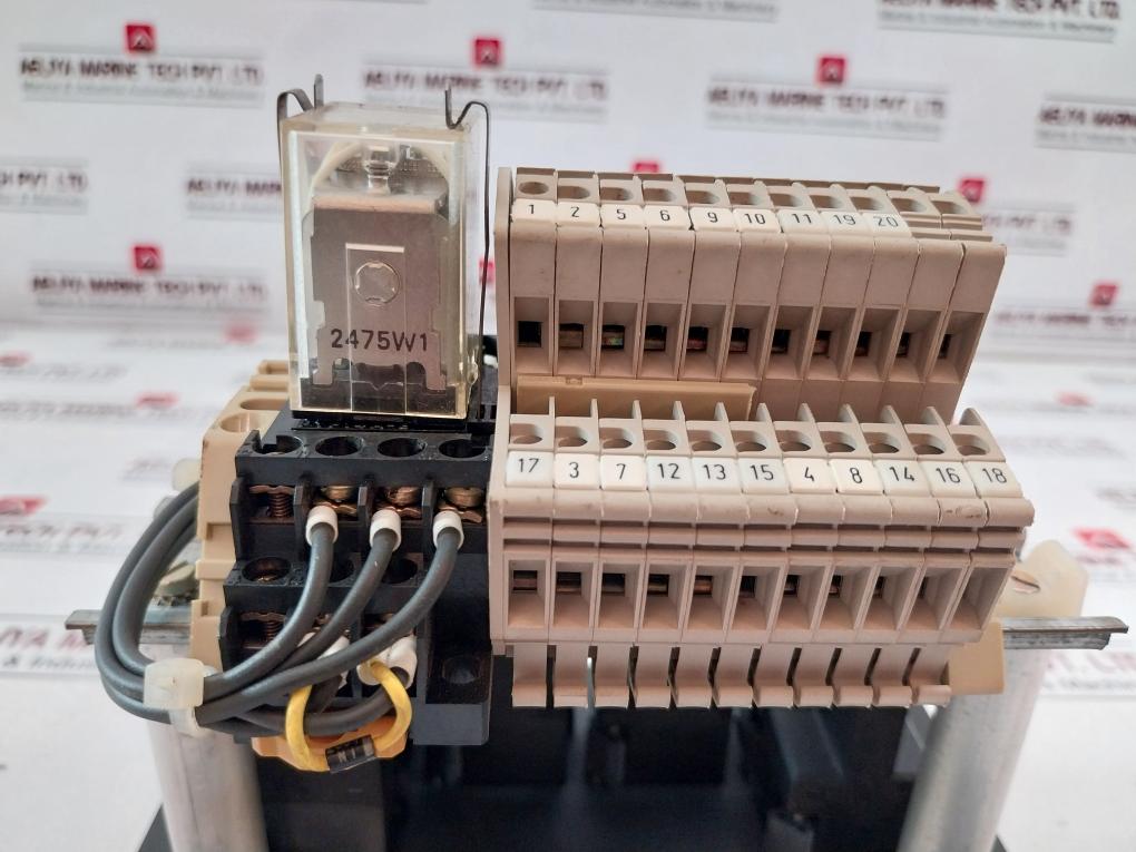 Mak Ep 3 Port Main Engine Start Stop Panel 250V Ac 10A 300V Ac 95-0331