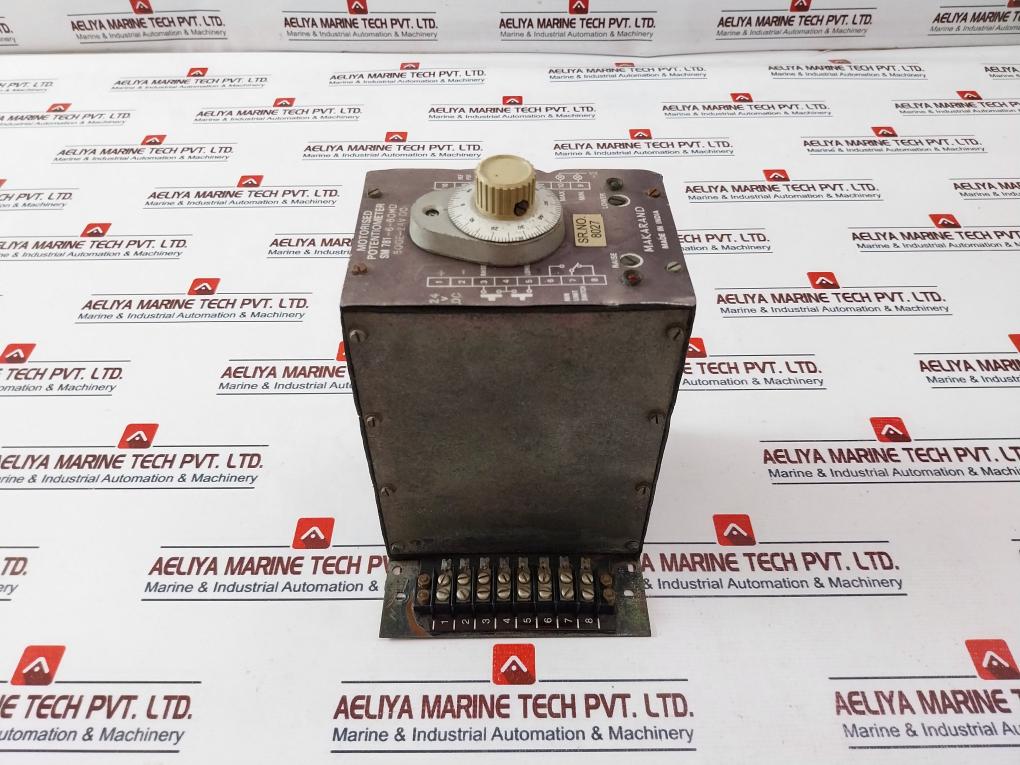 Makarand Electronics Sm 781-6-60Md Motorised Potentiometer 24Vdc