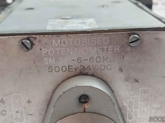 Makarand Sm 781-6-60Md Motorised Potentiometer 24V Dc
