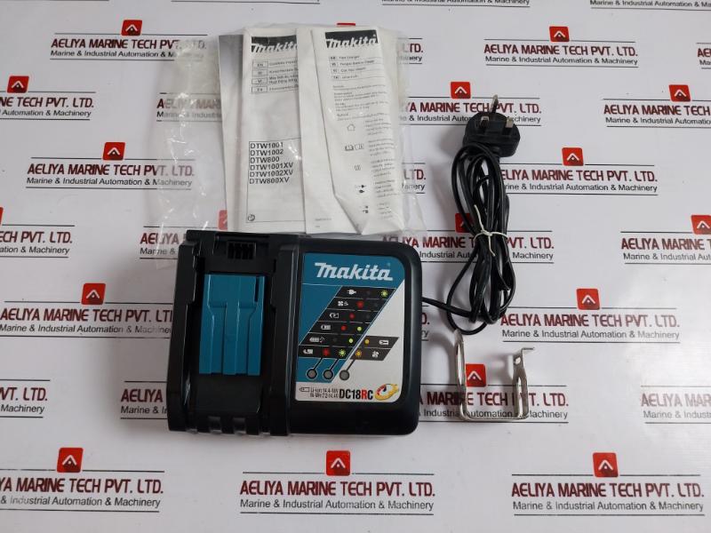 Makita Dc18rc 18v Lxt Lithium‑ion Rapid Optimum Battery Charger