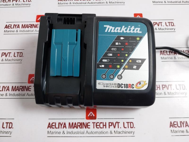 Makita Dc18rc 18v Lxt Lithium‑ion Rapid Optimum Battery Charger