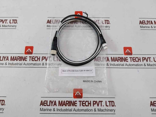 Male 6-pin Usb Data Cable B Usb 2.0 1-meter