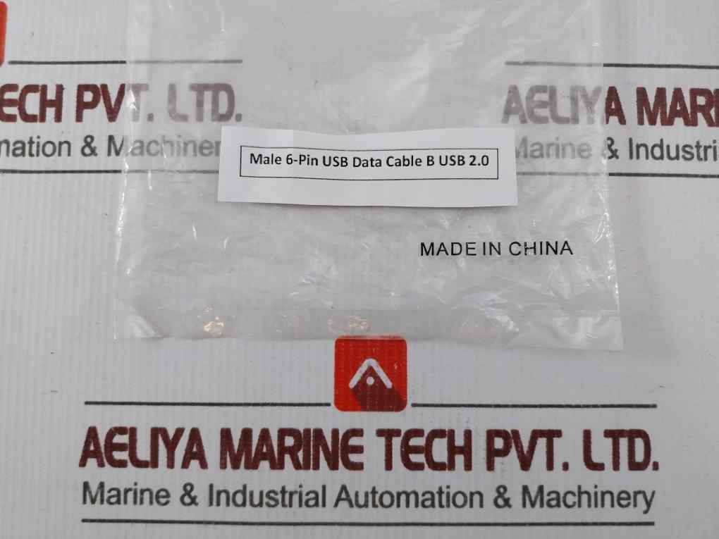 Male 6-pin Usb Data Cable B Usb 2.0 1-meter