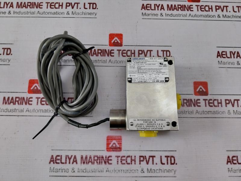 Malema Sensors M-200x-s43-007 Adjustable Flow Switch 30155689