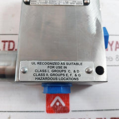 Malema Sensors M-200x-s43-013 Adjustable Flow Switch Explosion