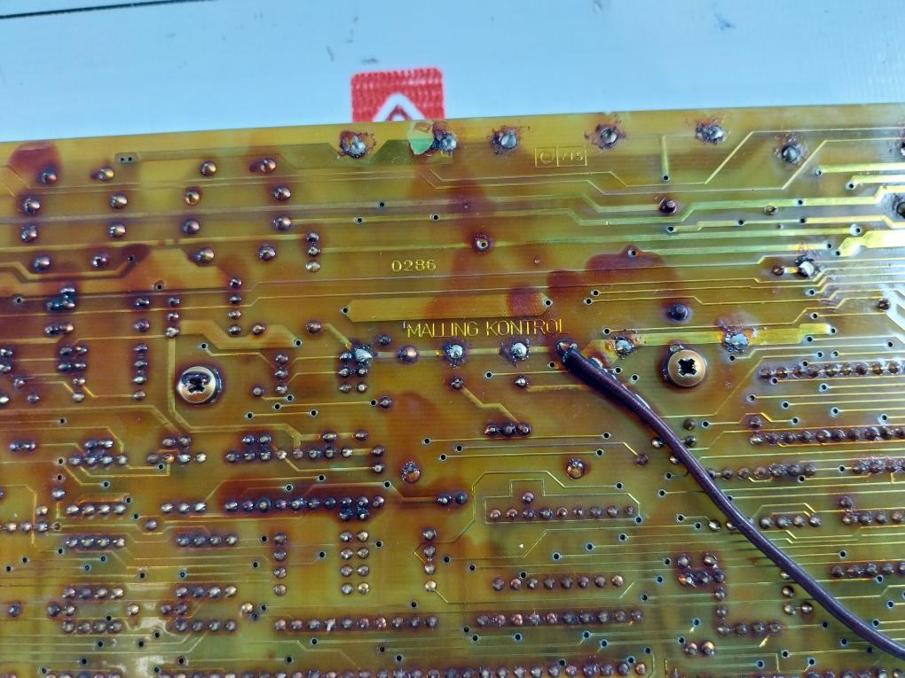 Malling Kontrol 0286 Printed Circuit Board Pcb