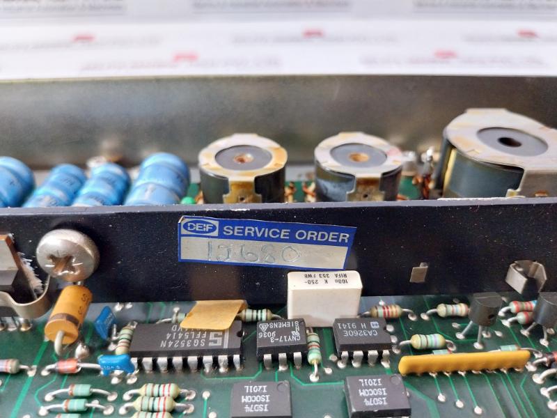 Malling Kontrol 910.50 Panel, Protection Board, Deif, 24v