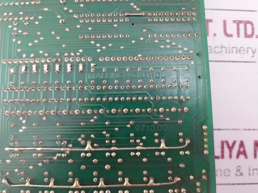 Malling Kontrol 9710.00A Printed Circuit Board Card 9710.00