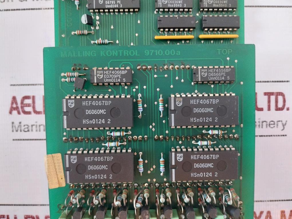 Malling Kontrol 9710.00A Printed Circuit Board Card 9710.00