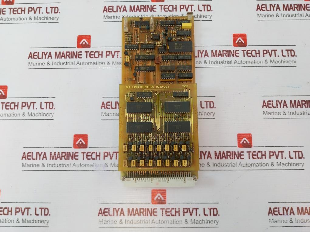 Malling Kontrol 9710.00A Printed Circuit Board Card Hw.9-86/Hv.9-86