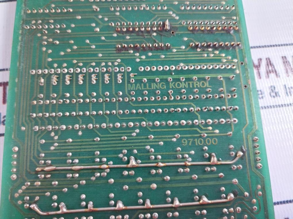 Malling Kontrol 9710.00 Printed Circuit Board