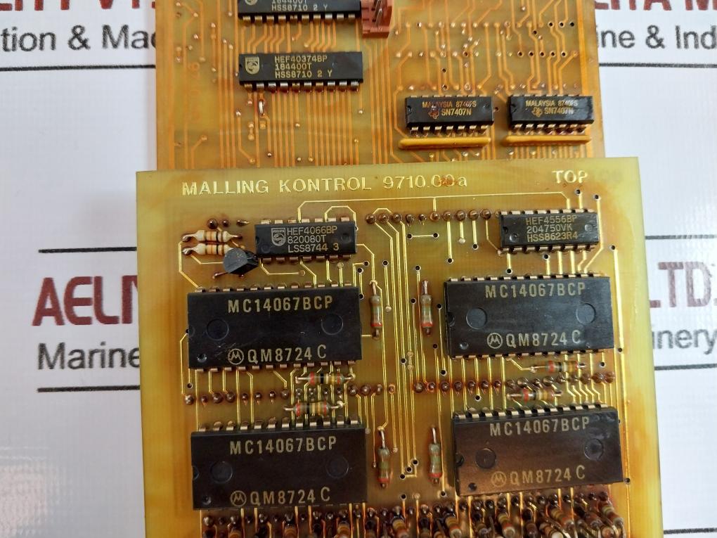 Malling Kontrol 9710.00a Pcb Card Printed Board