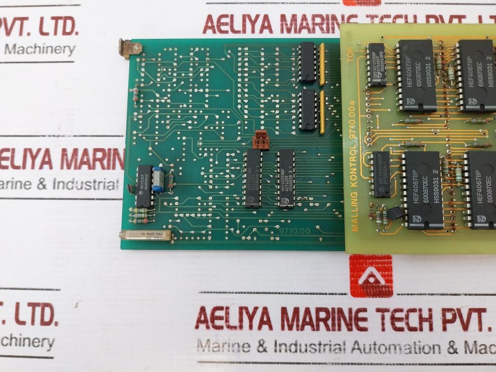 Malling Kontrol 9710.00a Printed Circuit Board 25/3-91