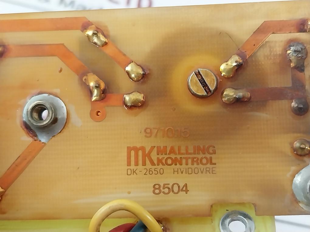 Malling Kontrol 9710.05 Printed Circuit Board Card