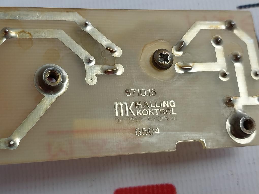 Malling Kontrol/Deif 9710.15 Printed Circuit Board