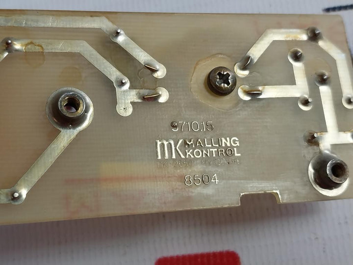 Malling Kontrol/Deif 9710.15 Printed Circuit Board