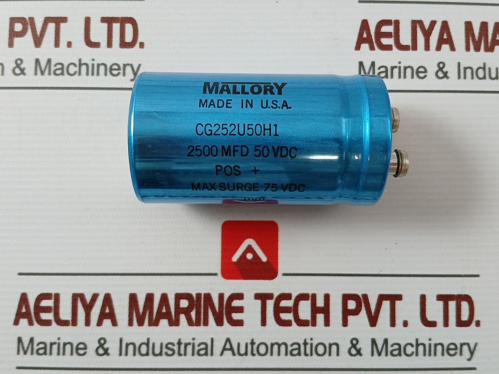 Mallory Cg252U50H1 Capacitor 50Vdc