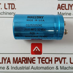 Mallory Cg252U50H1 Capacitor 50Vdc