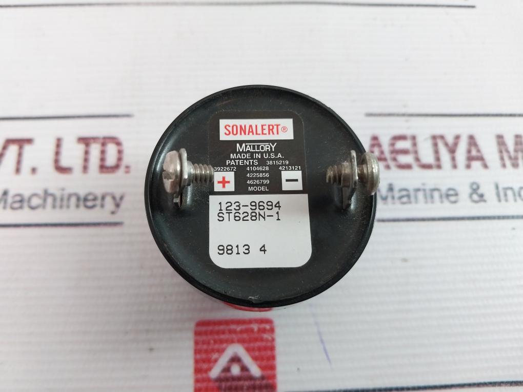 Mallory Sonalert St628N-1 Buzzer