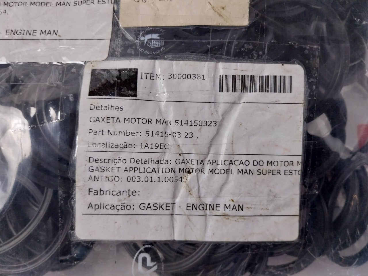 Man 51415-03 23 Engine Gasket 30000381 003.01.1.0054