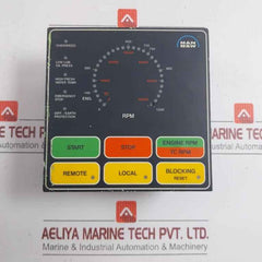 Man B&W 0-1200 Rpm, Turbo Rpm Indicator