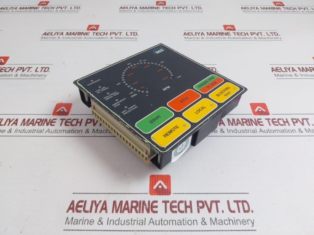Man B&W 0-1200 Rpm, Turbo Rpm Indicator