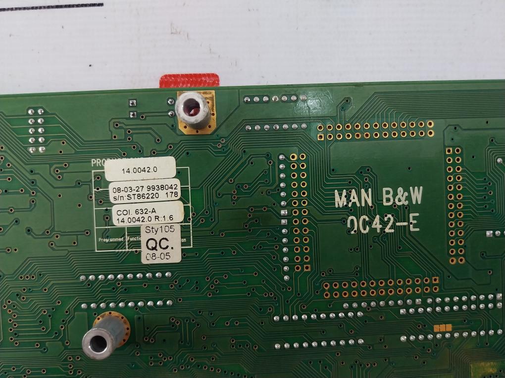 Man B&W 0042-e Printed Circuit Board