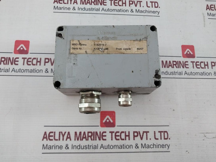 Man B&W 1142518-7 Intermediate Box 5V0