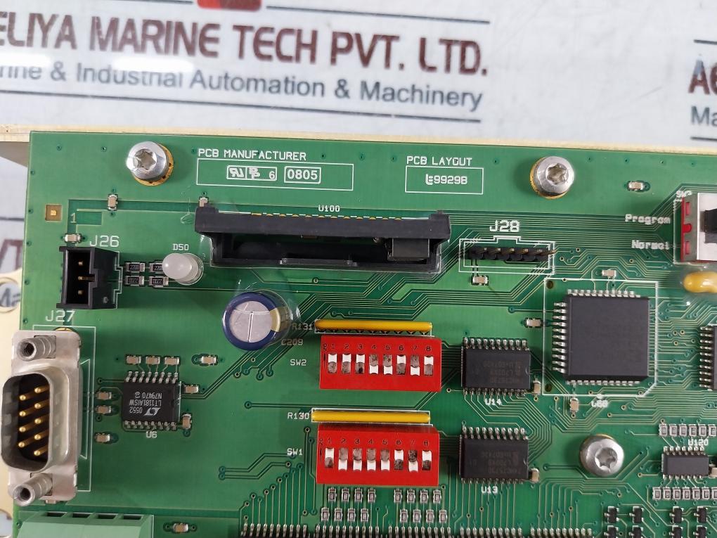 Man B&W 1211636-9 Bcu Module Rev 1.5 Mbd Pcb 1142354-4