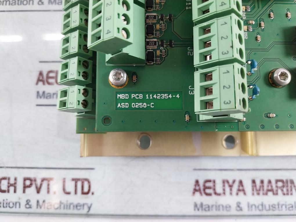 Man B&W 1211636-9 Bcu Module Rev 1.5 Mbd Pcb 1142354-4