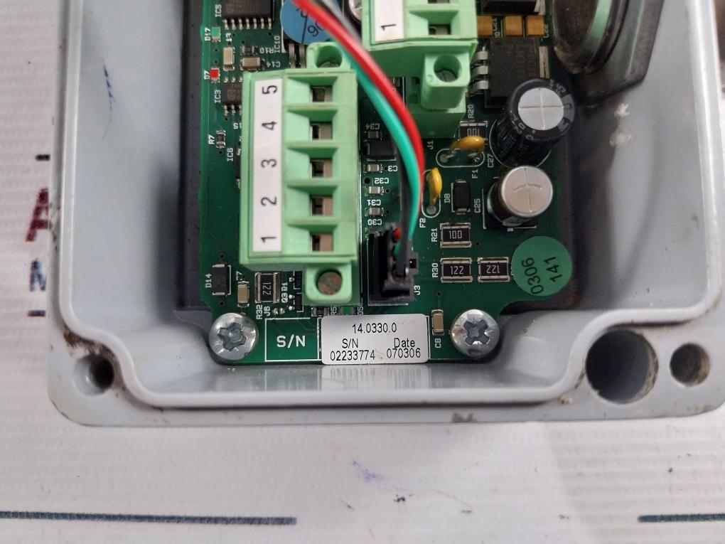 Man B&W 14.0330.0 Lubricator Terminal Box