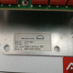 Sbu Module 3157168-7 Man B&W Revision: 1.4
