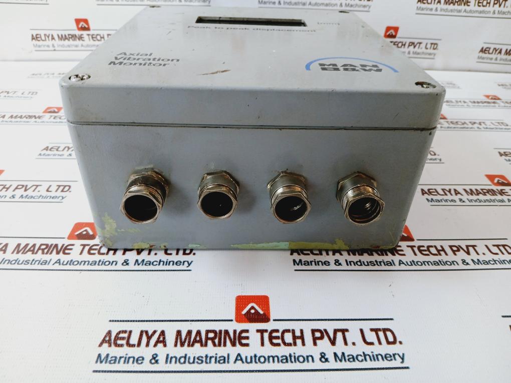 Man B&W Avm-m30-b1 Axial Vibration Monitor 24Vdc