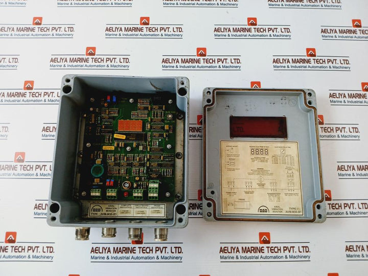 Man B&W Avm-m30-b1 Axial Vibration Monitor 24Vdc