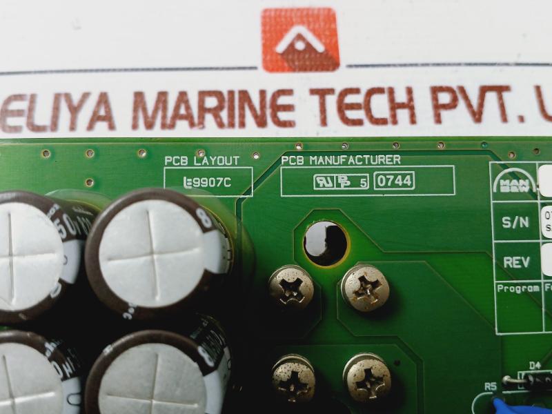 Man B&W Fbu-0270-e Printed Circuit Board 1142353-2 Rev 1.2