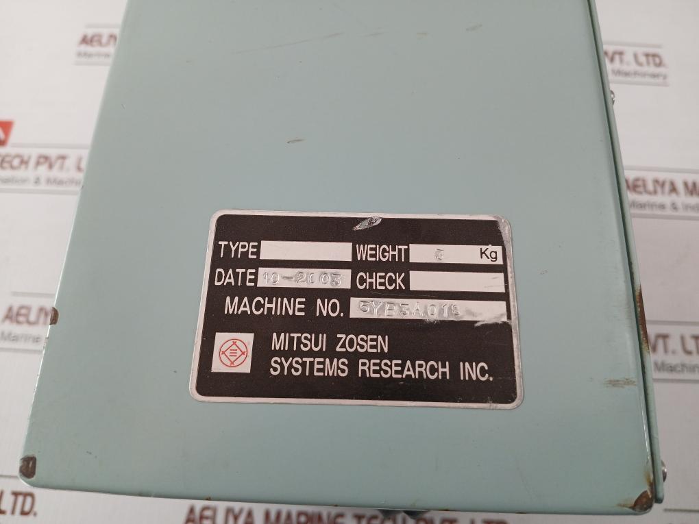 Man B&W Hmi Panel Module Weight 3.250 Kg