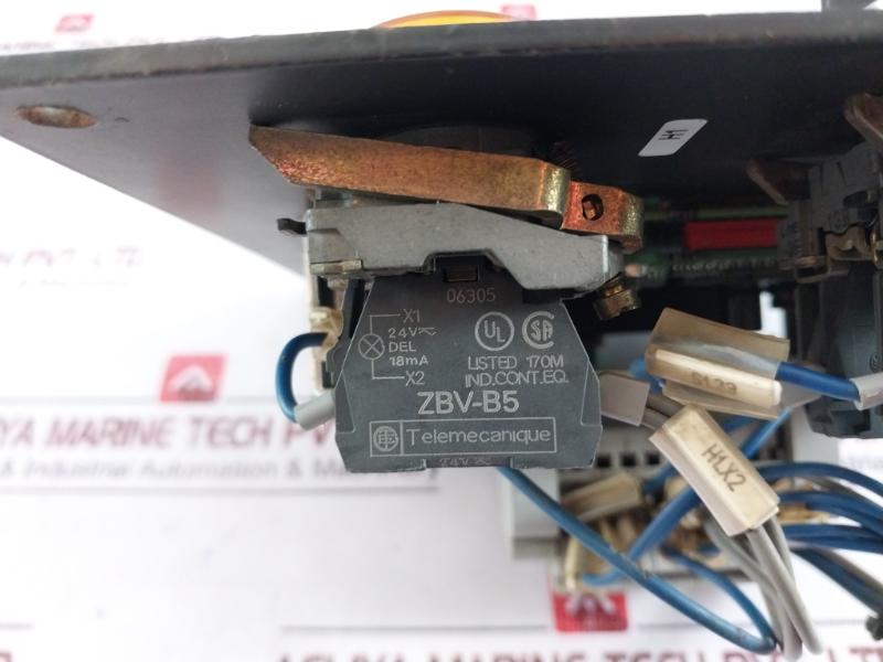 Man B&W Panel 3171197-4 Panel Module Marine Engine Controller Indicator