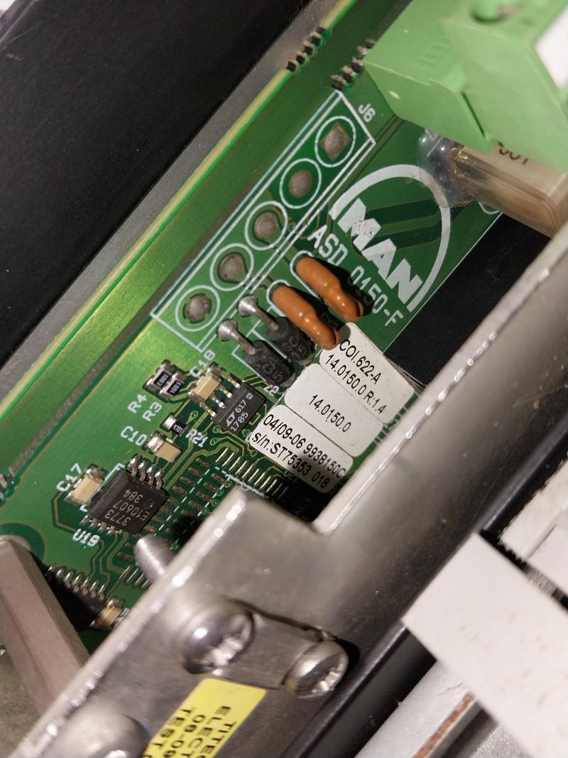 Man B&W Panel 3171197-4 Panel Module Marine Engine Controller Indicator